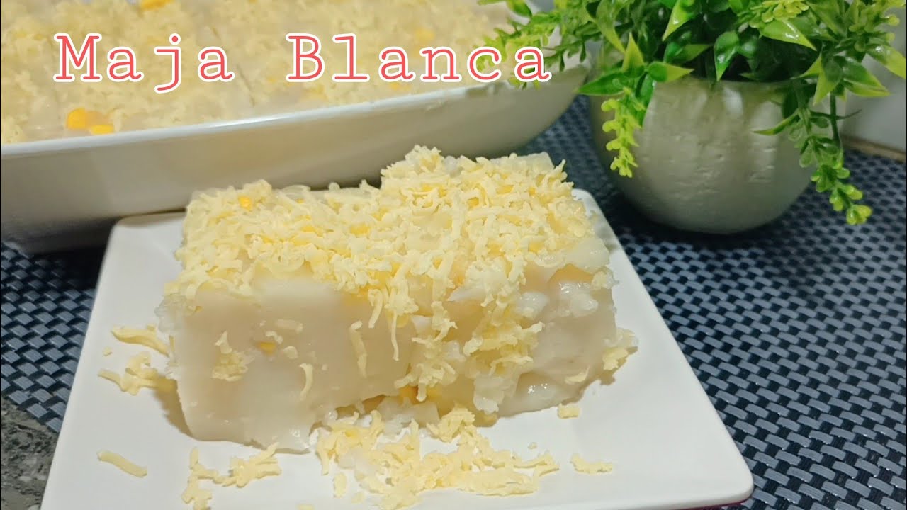 Easy Maja Blanca Recipe | Josheearl Homes Kitchen