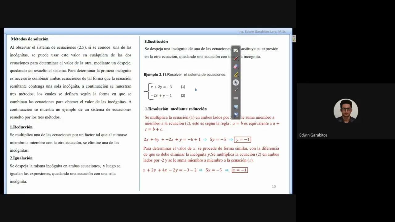 Unidad 2  Ecuaciones e inecuacione Tercera parte