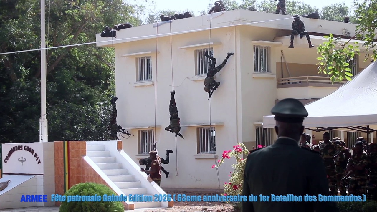 Thiès - Fête Patronale Gainde 2026 : Démonstration  choc des Commandos