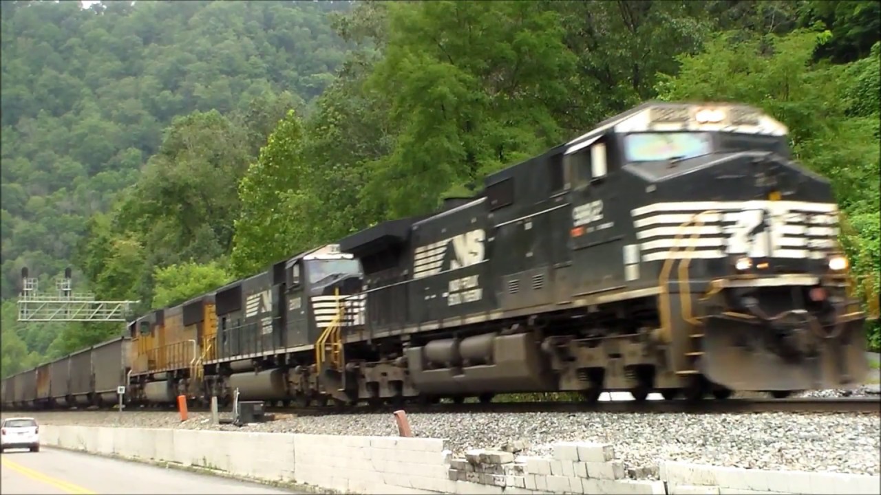 Coal Trains & Time Freights on Norfolk Southern's Pocahontas Division