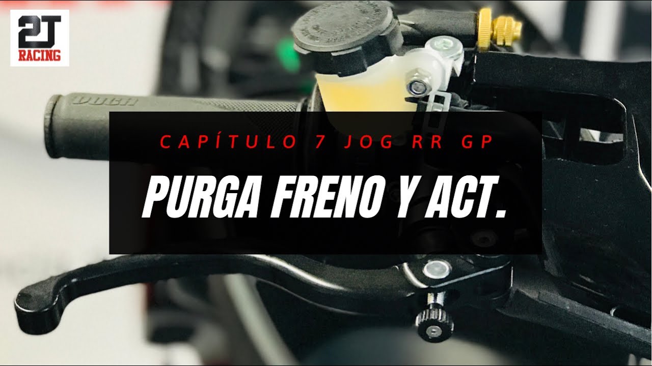 Capítulo 7 · Construcción de un SCOOTER de CARRERAS · Purga de freno, puño gas, puños... · MOTOSCOOT