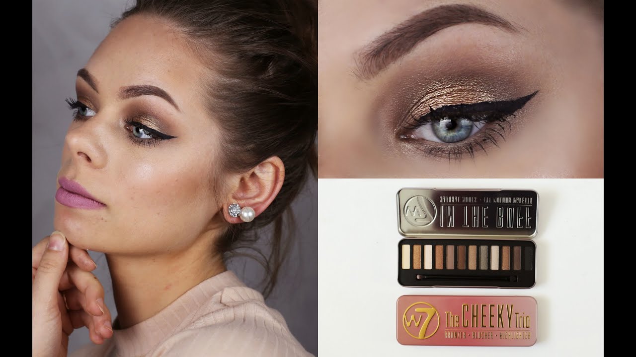 BEAUTY ON A BUDGET / W7 IN THE BUFF EYESHADOW PALETTE (DUPE FOR NAKED 2?!?)