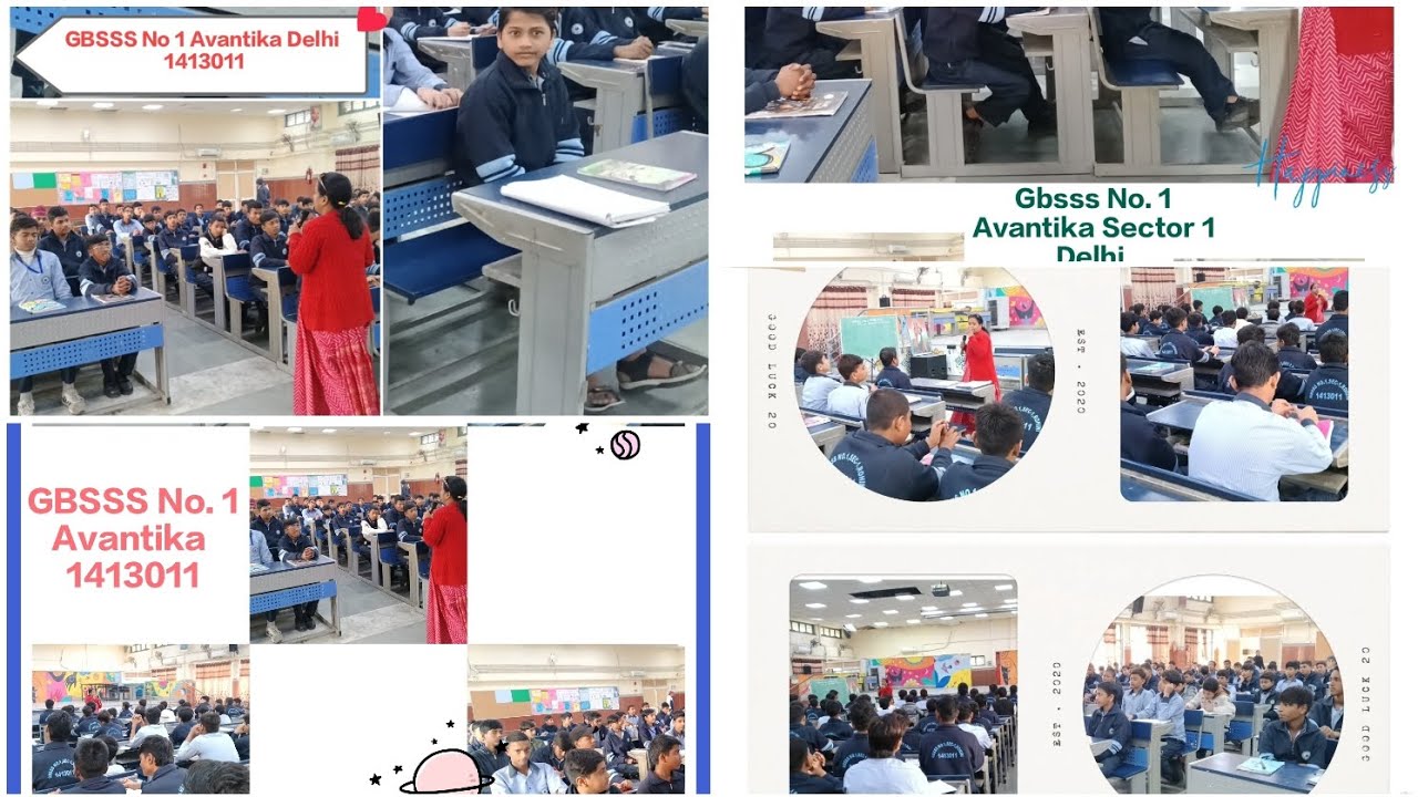 School में हुआ Seminar Gbsss No.1 Avantika Delhi #a2zschoollife 