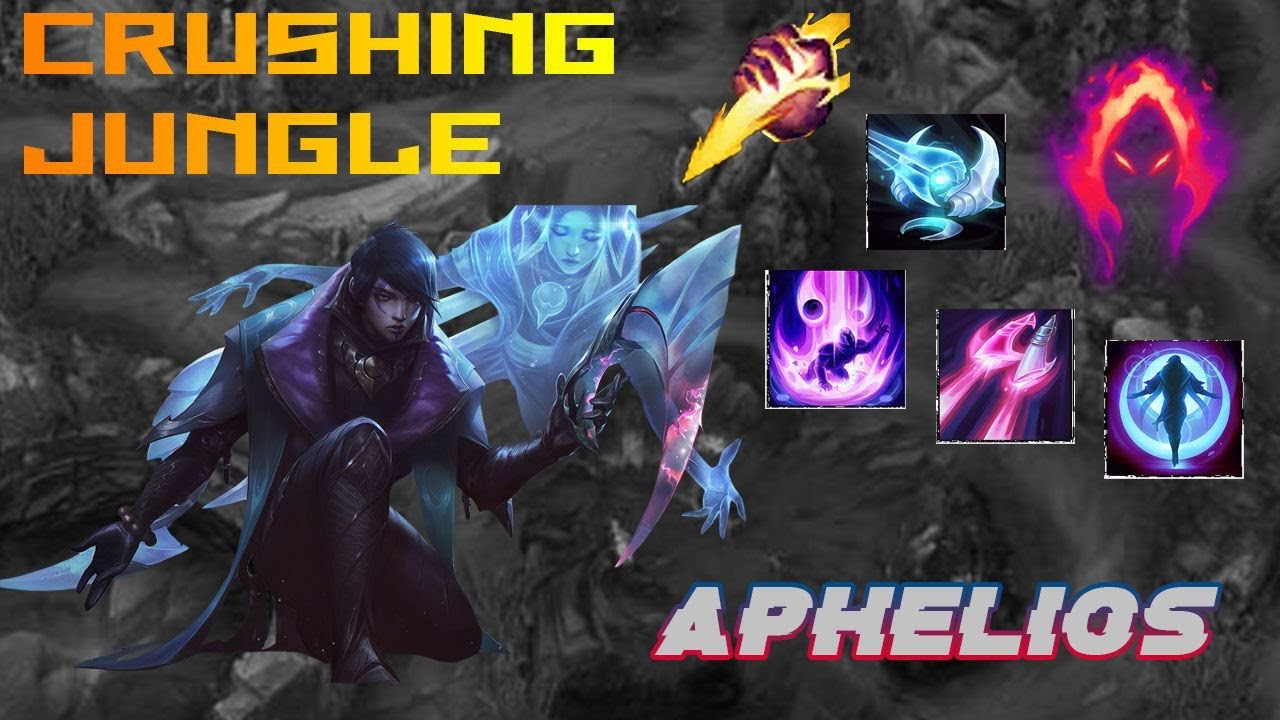 aphelios jungle || Troll in  PBE 