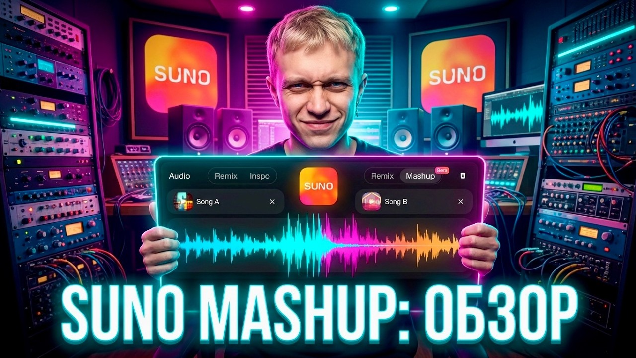SUNO MASHUP: Новый инструмент для ИДЕЙ и ЭКСПЕРИМЕНТОВ!
