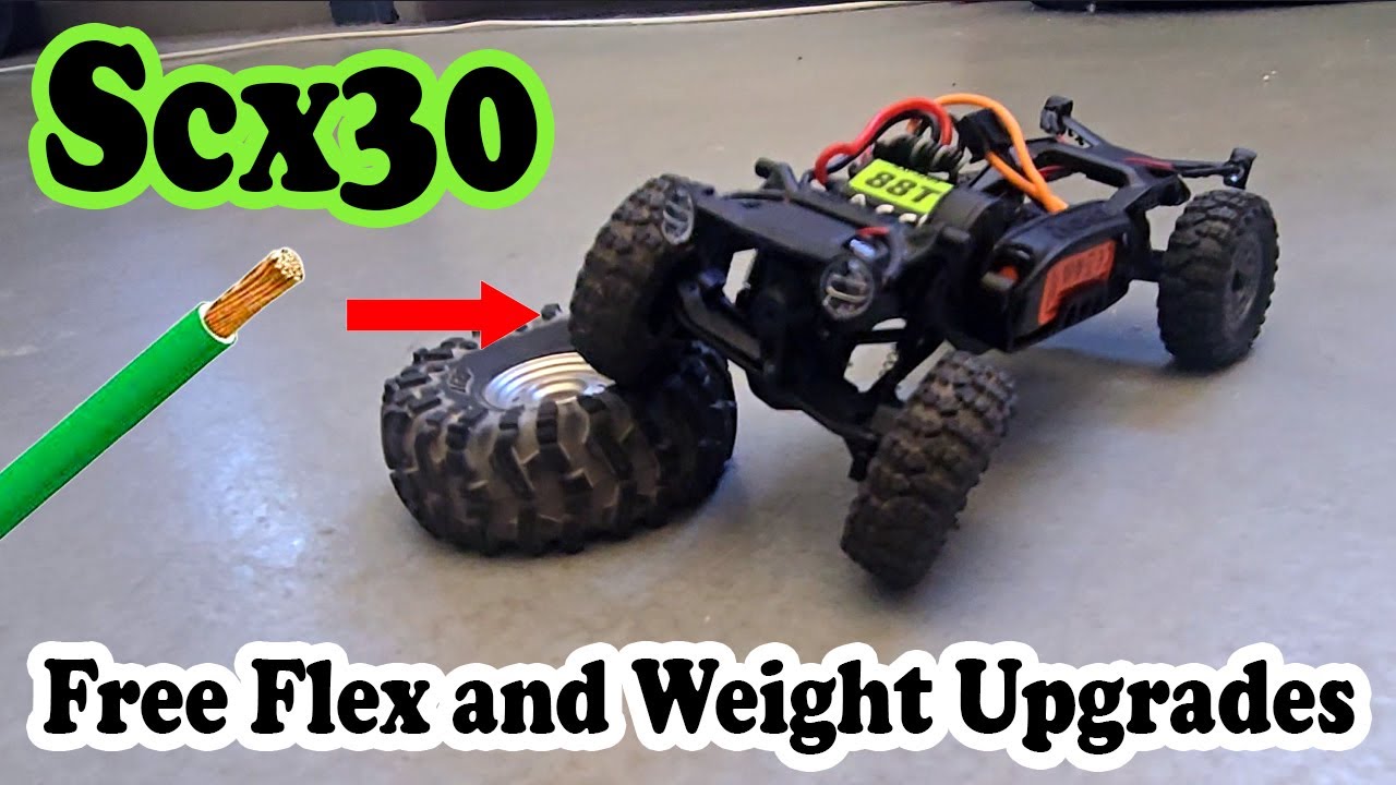 Scx30 Free Mods: Flex and Wheel Weight
