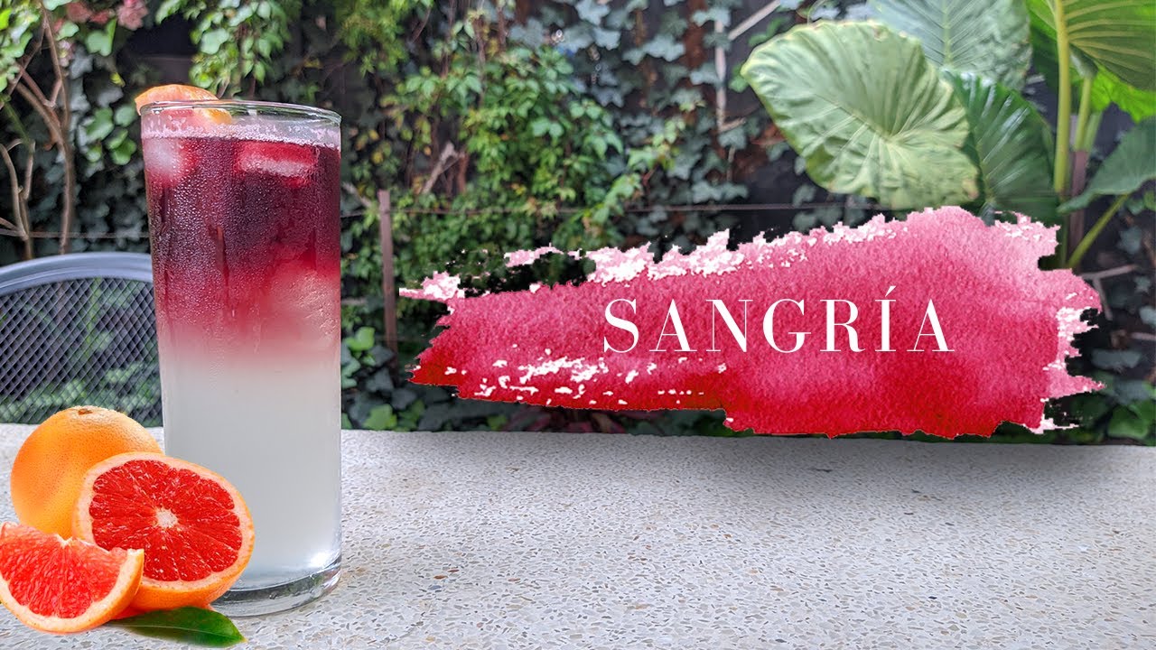 Como preparar una sangría // Cocteles con vino tinto y vodka