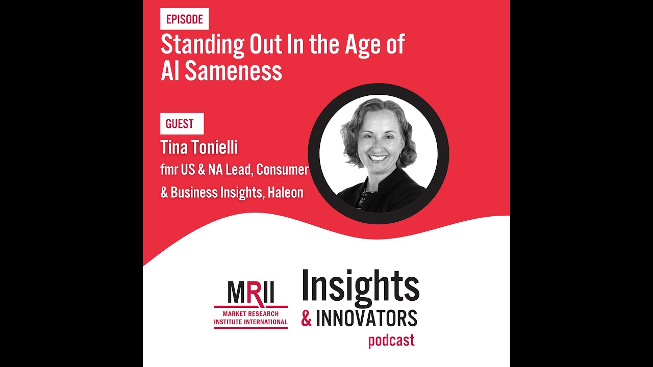 Standing Out In the Age of AI Sameness with Tina Tonielli