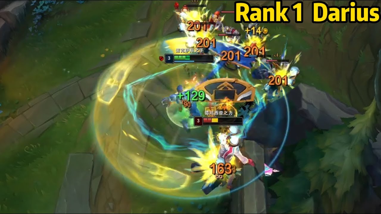 Rank 1 Darius: NO ONE CAN STOP HIM ON TOPLANE!