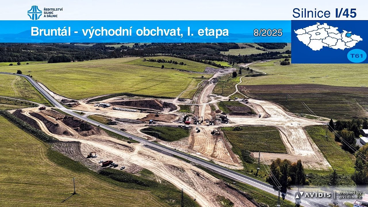 Bruntál - obchvat, 2025/08