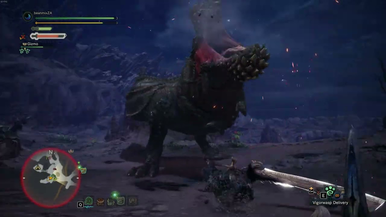 Monster Hunter World - Long Sword vs Deviljho