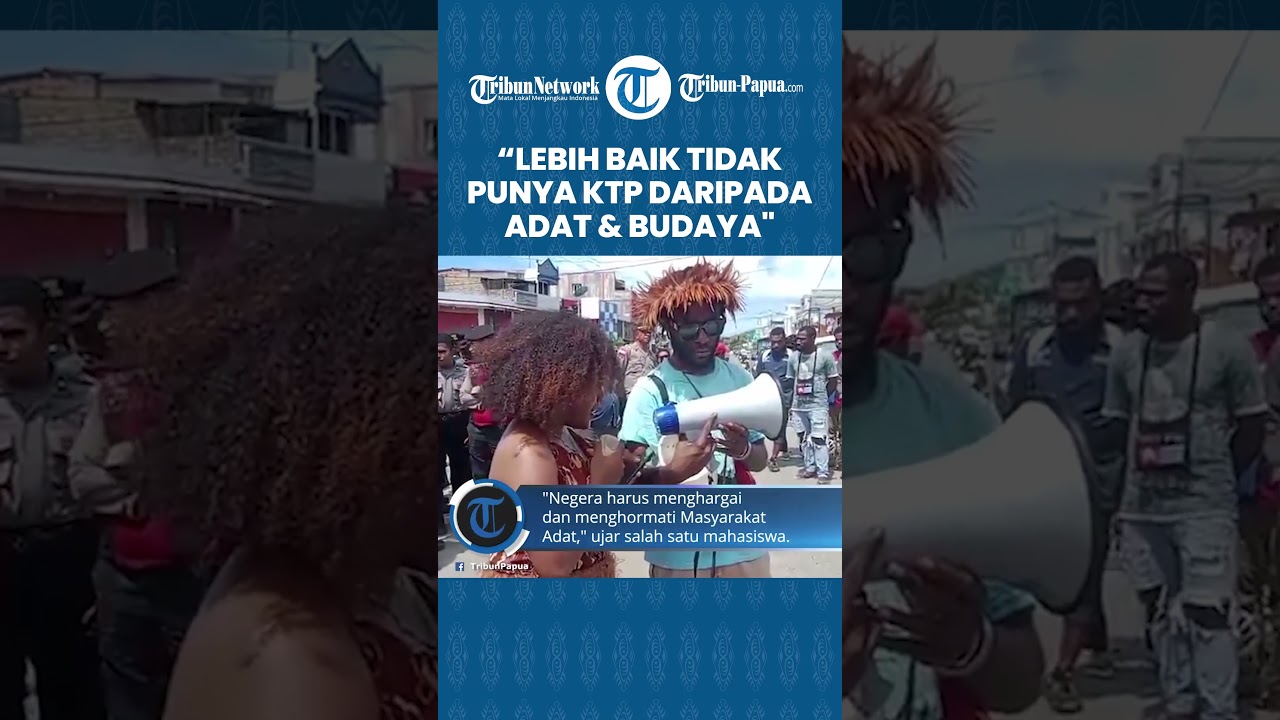 Hari Masyarakat Adat Internasional, Gerakan Mahasiswa Pemuda dan Rakyat Papua Gelar Aksi di Jayapura