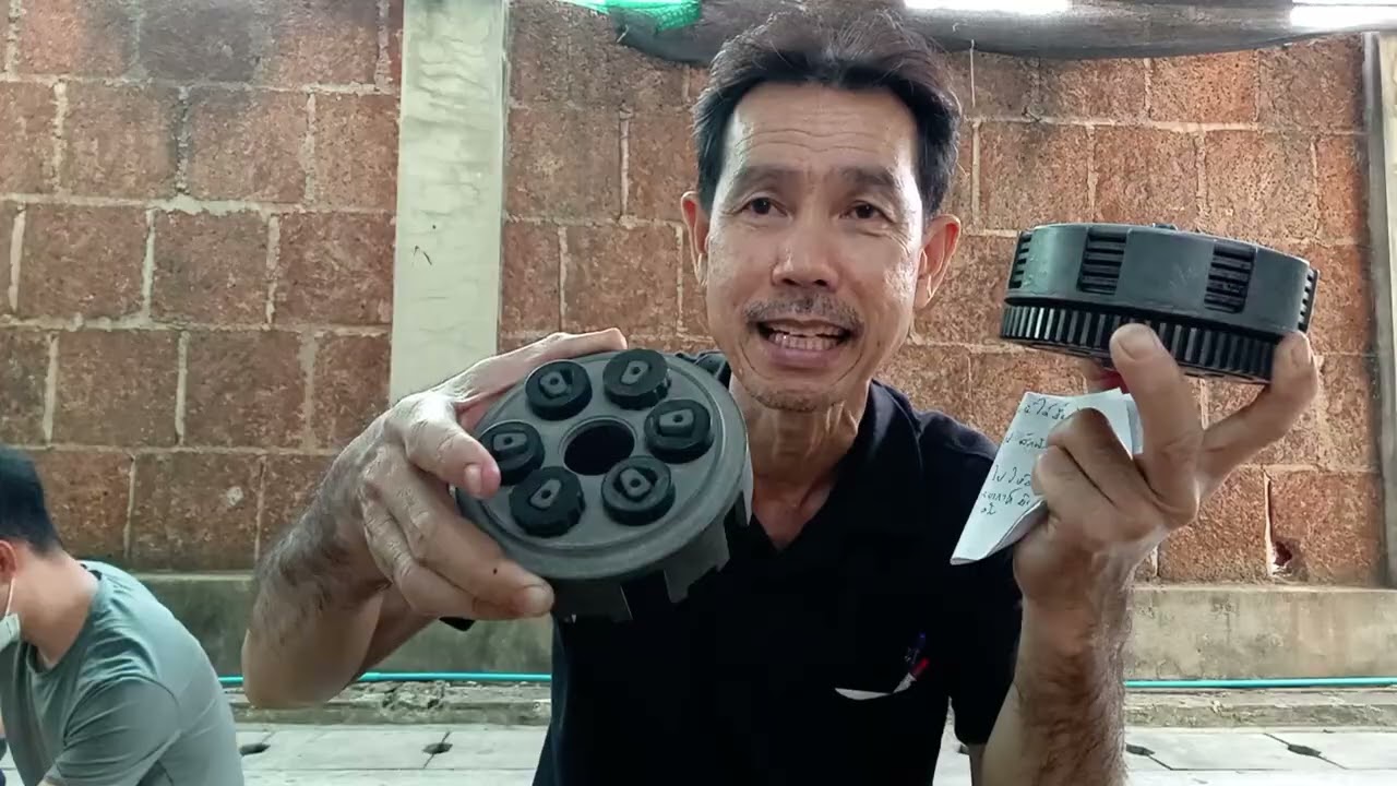 เบรกจม​ / เชื่อมติดชามคลัทช์​ / เร่งไม่ขึ้นเอาฝาขวดเจาะรูใส่แล้วเร่งได้