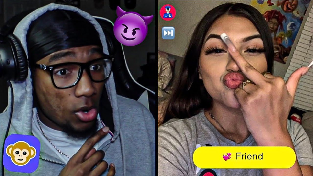 RIZZING AND TROLLING BADDIES ON THE (MONKEYAPP)👀