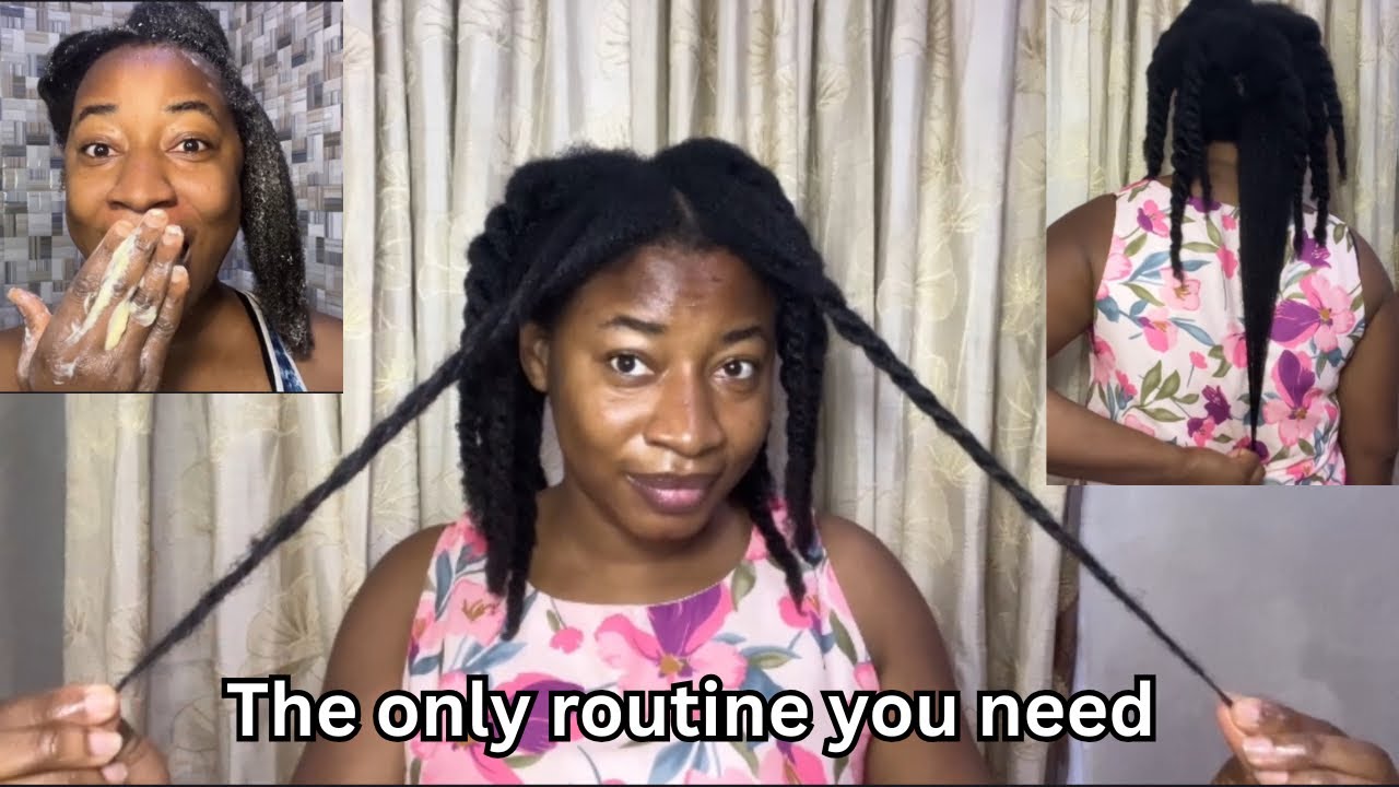 Уход за чёрными волосами для роста и густоты | Мой уход за волосами 4C