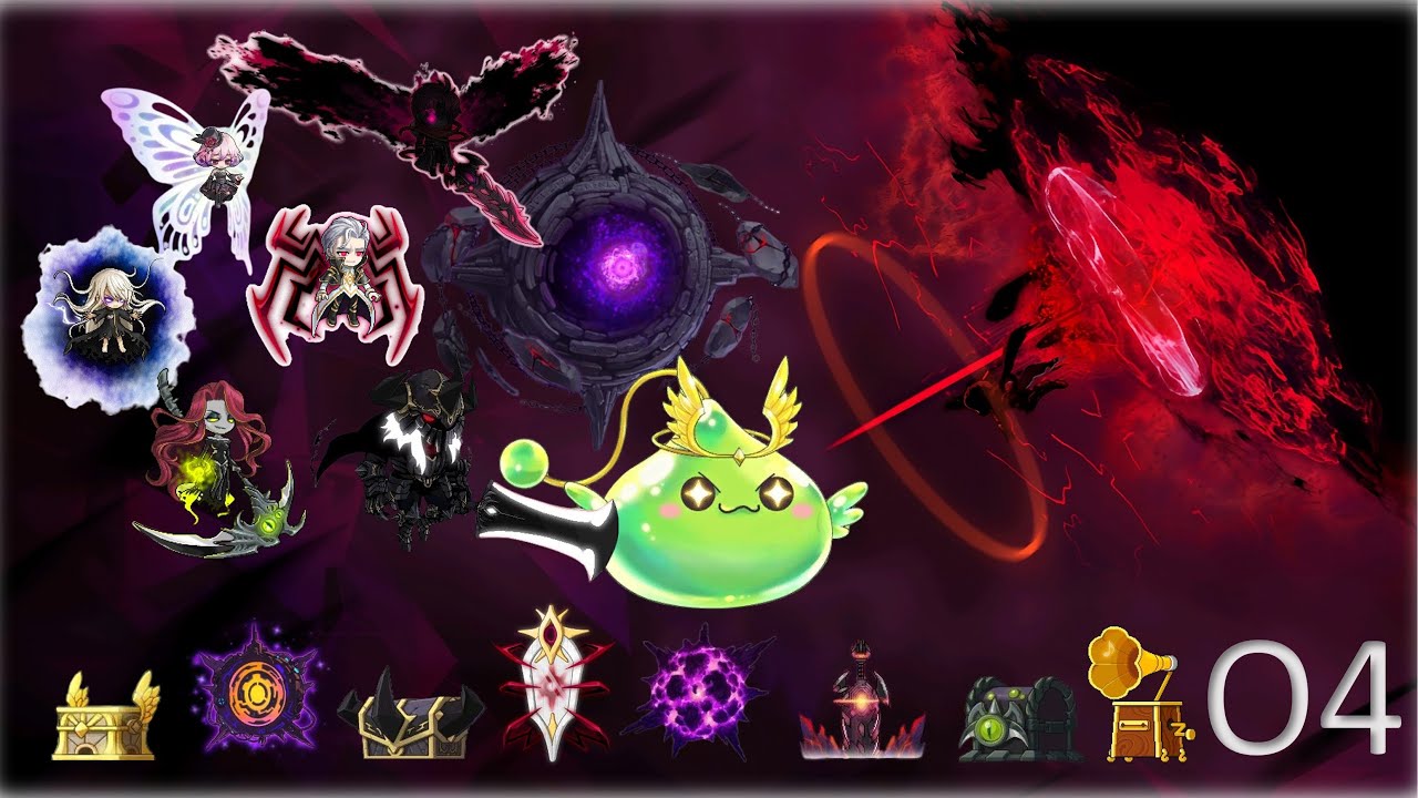 [MapleSea](YG Draco) 30mins for 8 Bosses 04