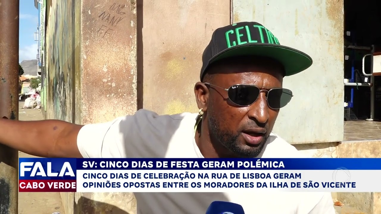 Cinco dias de festas na rua de Lisboa em São Vicente geram polémica | Fala Cabo Verde