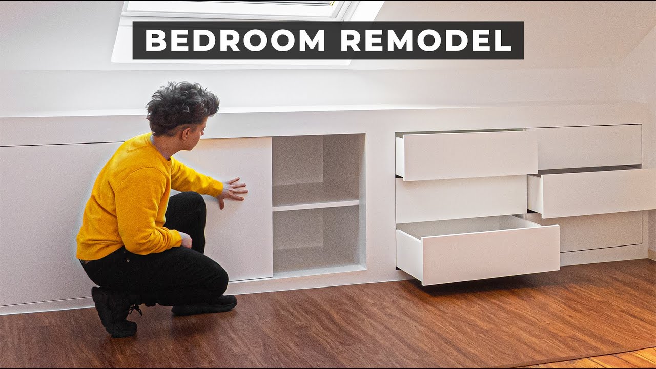 How to Make Minimal Built-in Cabinets and Drawers