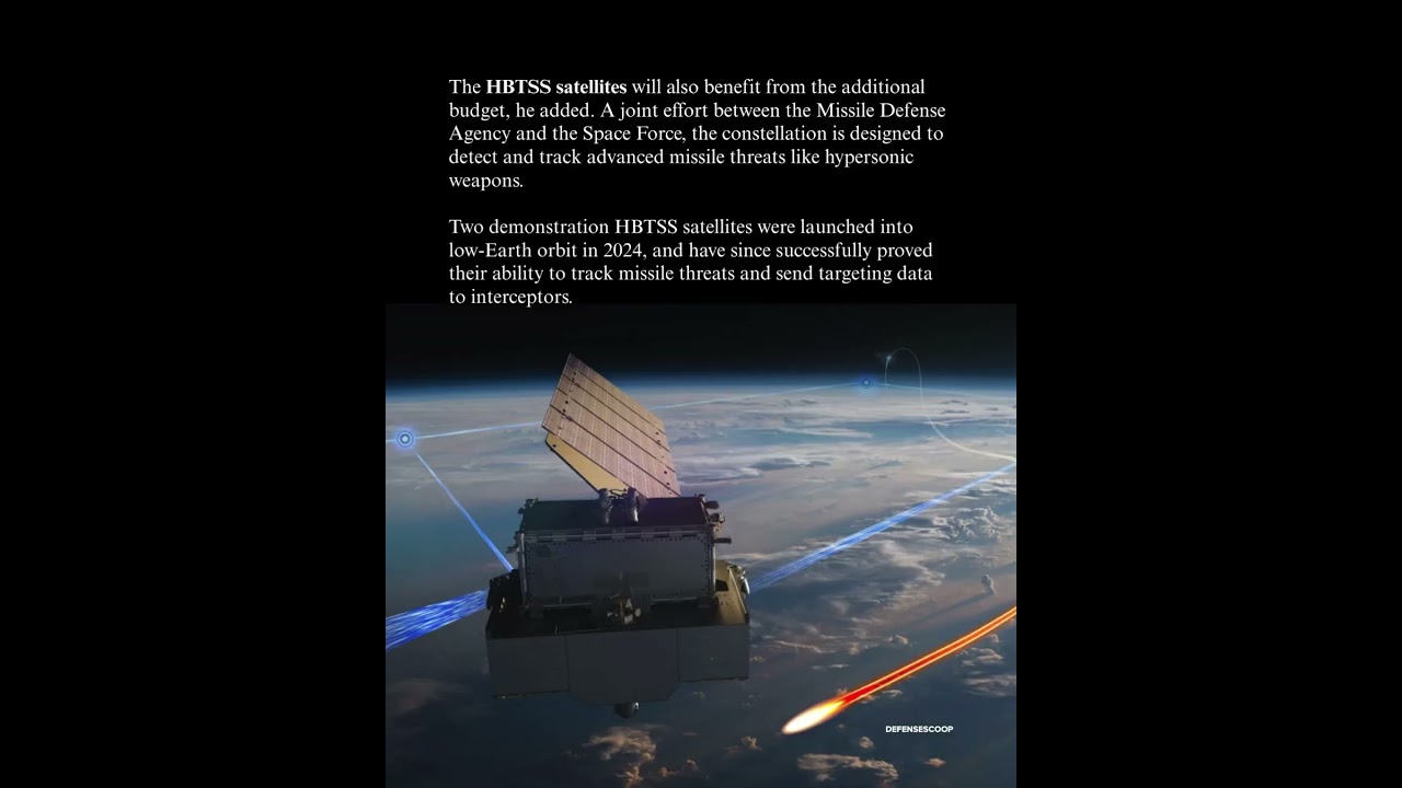 Golden Dome budget plan gets $10B plus-up to accelerate space capabilities