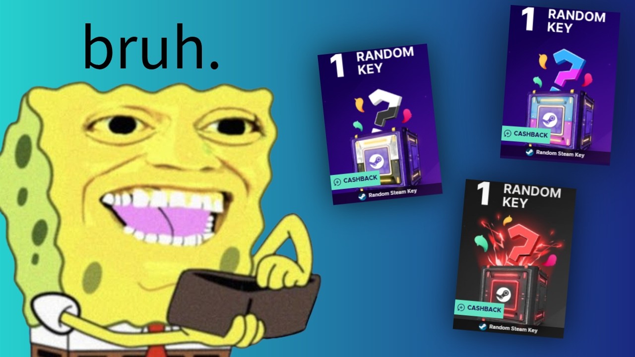 Losowe klucze Steam wymykają się spod kontroli
