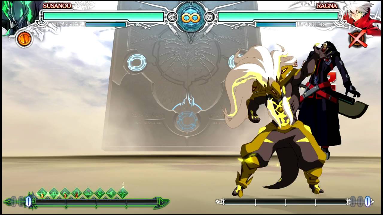 BBCF スサノオ　適当にコンボ垂れ流し