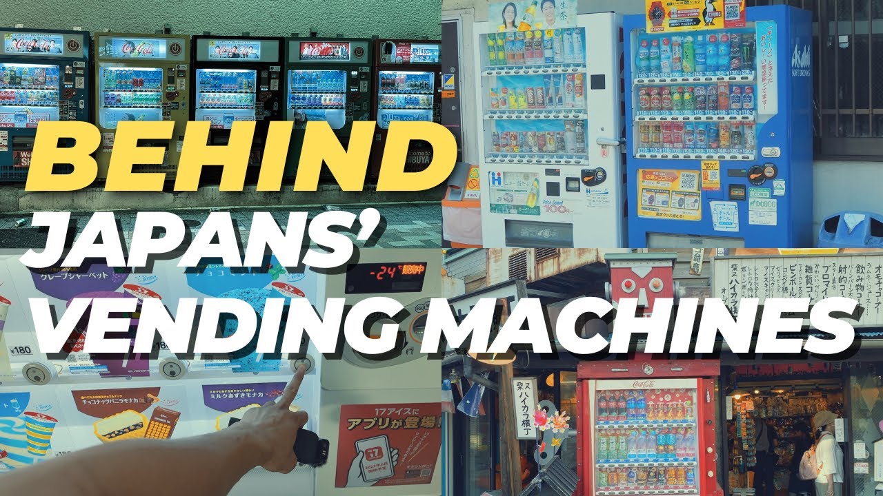 Japanese Vending Machine Culture and history, EXPOSED