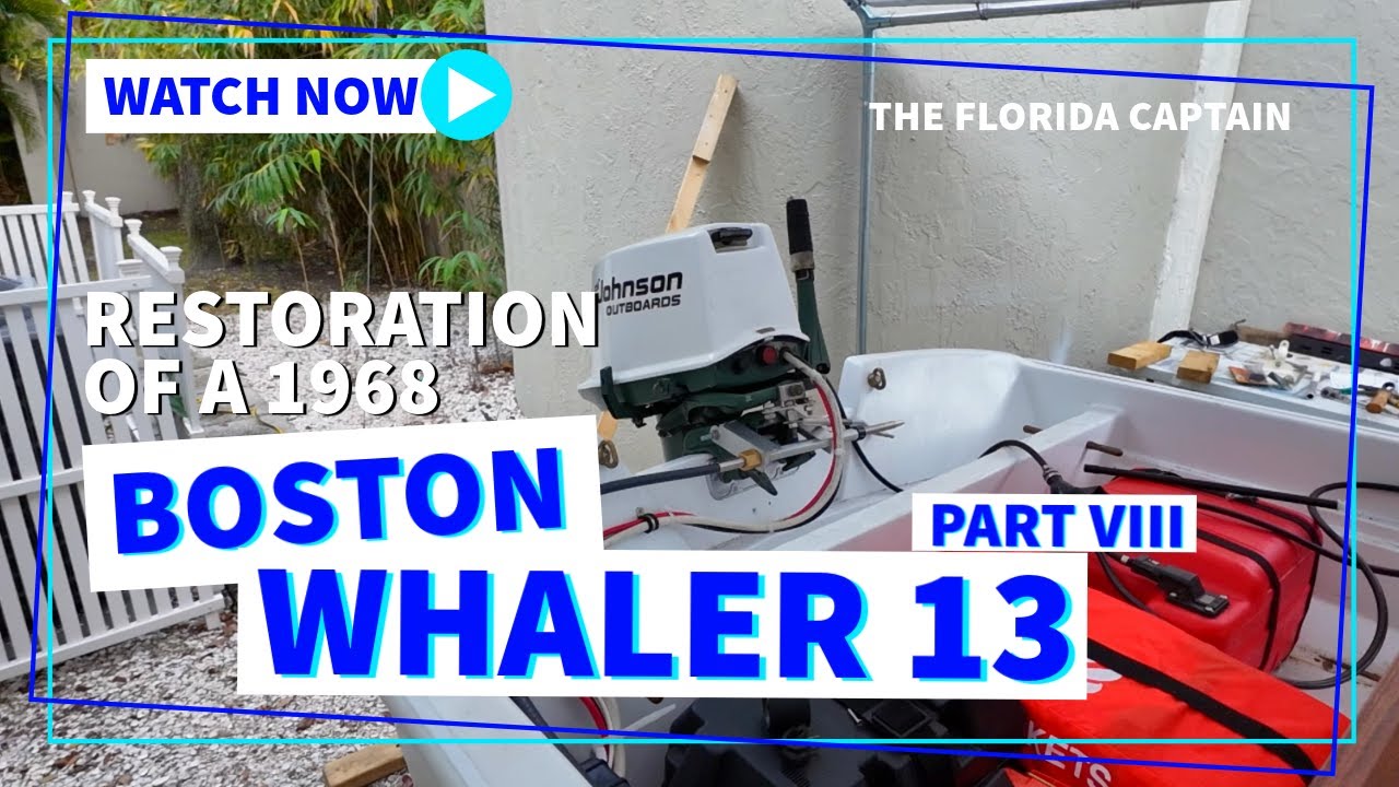 Custom Steering installed for the Boston Whaler 13 Restoration - Part VIII