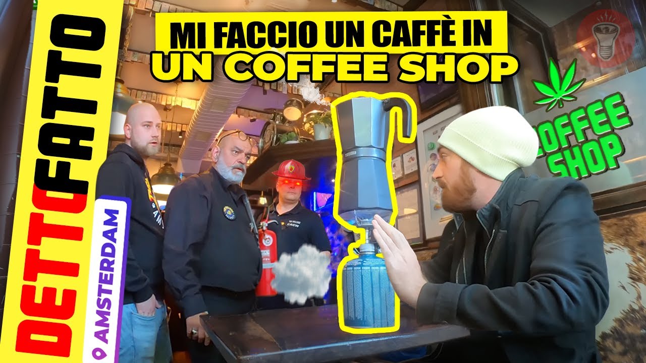 Fatevi un Caff&egrave; in un Coffee Shop di Amsterdam  - Detto Fatto Ep.53 - theShow