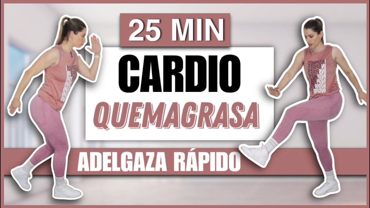 RUTINA DE CARDIO PARA ADELGAZAR TODO EL CUERPO | CARDIO QUEMAGRASA SIN SALTOS  | NatyGlossGym