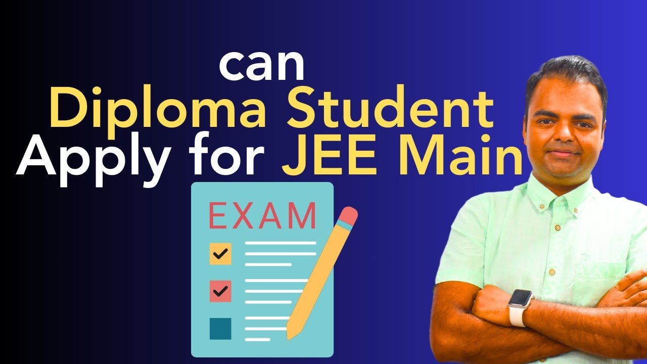 can Diploma Student Apply for JEE Main, can Diploma Students Get Admission in IIT NIT IIIT #diploma