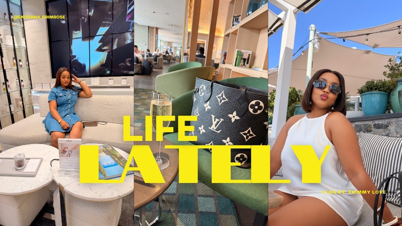 #vlog : Life Lately | Galavanting In Cape Town | Getting back On Youtube| Lunches and more