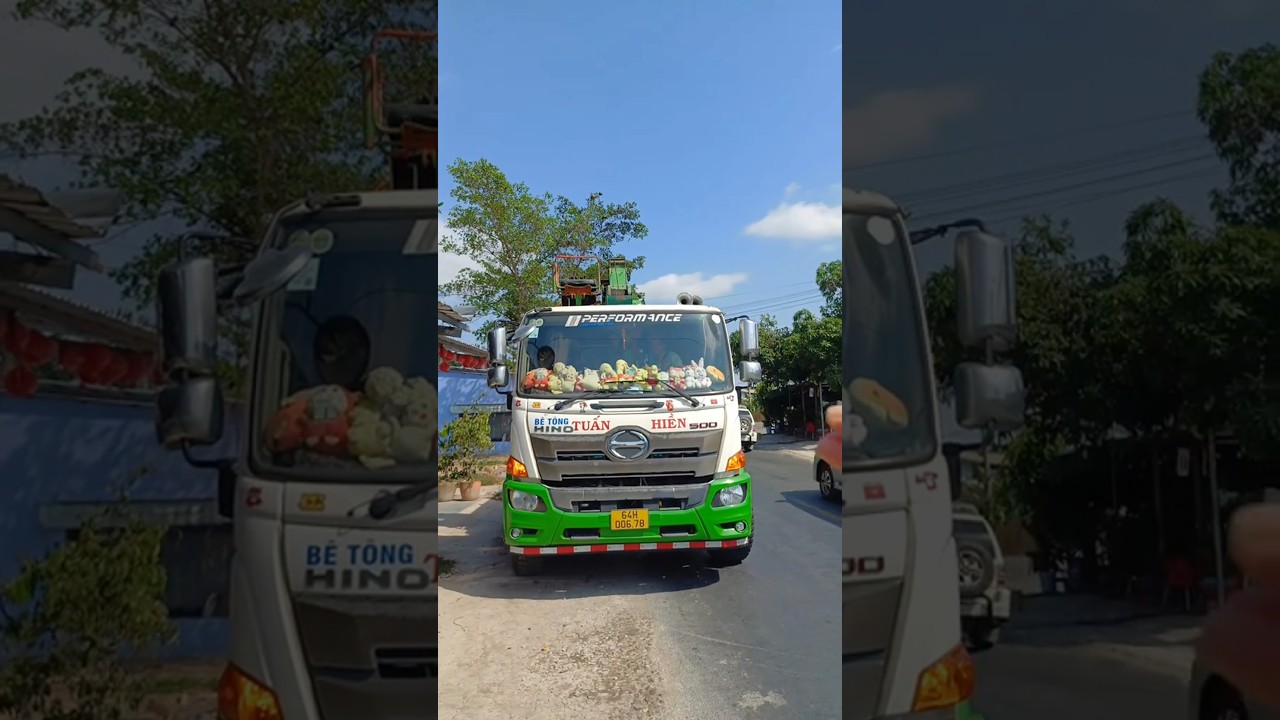 Xe Tải B&oacute;p K&egrave;n BasuriV8, C&ograve;i Ong V&agrave;ng, K&egrave;n Chim #shorts #xetai #xetaidepvn #basuri #basuriv3 #truck