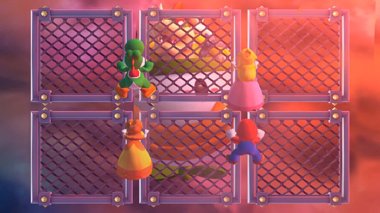 Mario Party Star Rush Coinathlon - Yoshi Vs Peach Vs Daisy Vs Mario