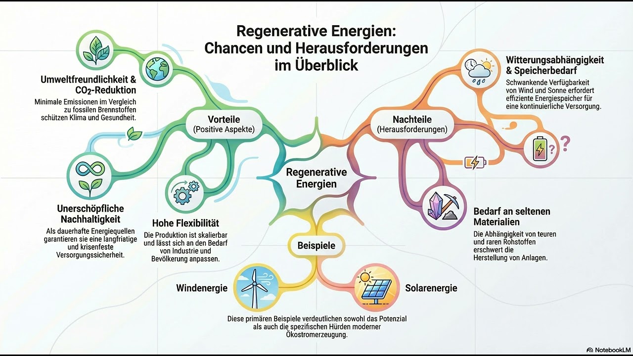 Die Vor- und Nachteile von regenerativen Energien | Deutsch C1 | Deutsch lernen Podcast