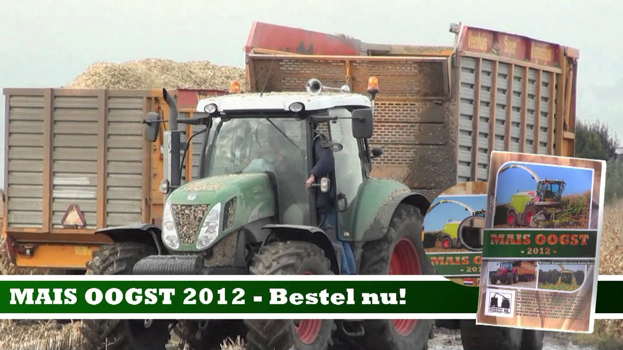 MAIS OOGST / ERNTE / HARVEST 2012 - Loonbedrijf Gebr. van ginneken + Demo Claas 960 10 rows!