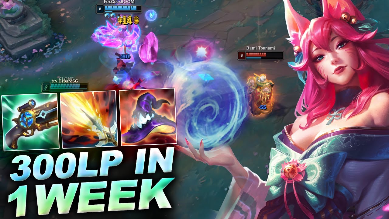 PLAYING THE NEW BEST AHRI CARRY BUILD