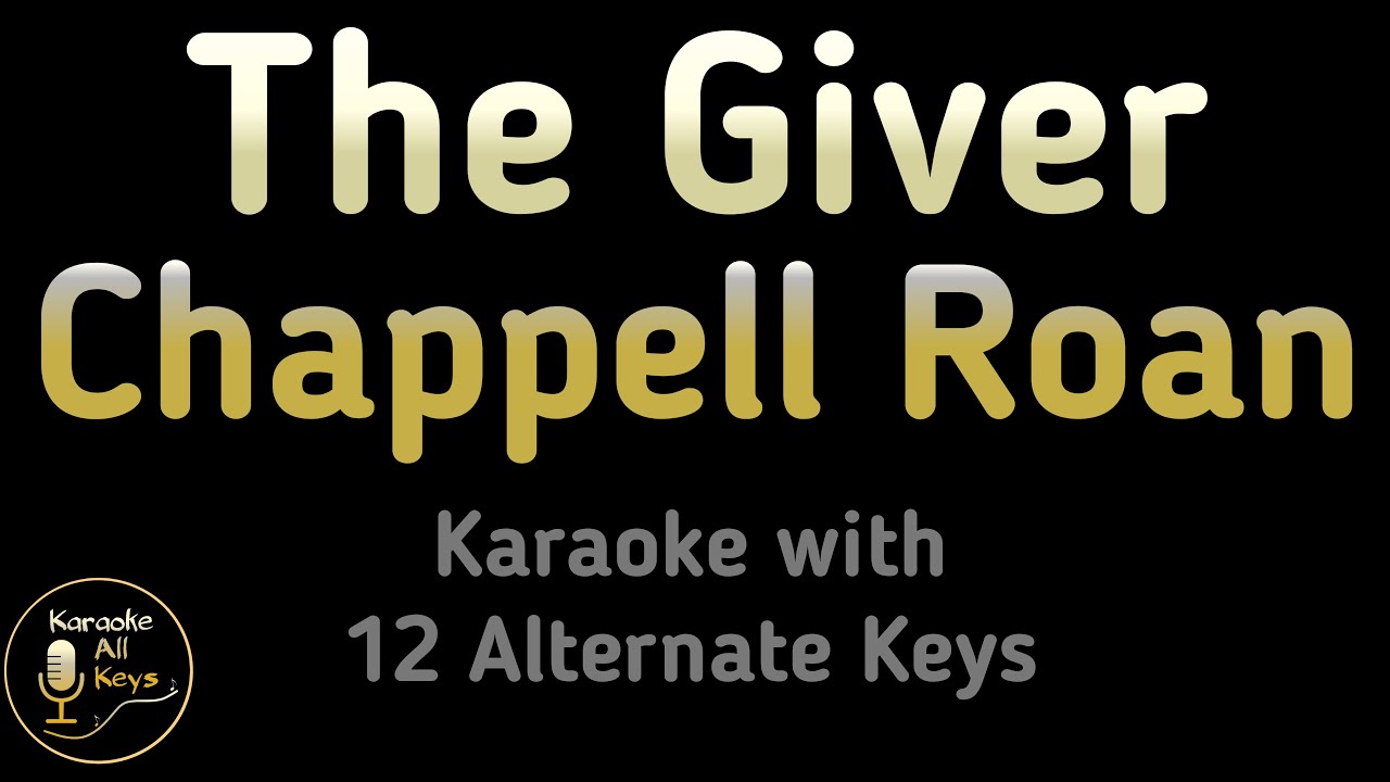 Chappell Roan - The Giver Karaoke Instrumental Lower Higher Male & Original Key