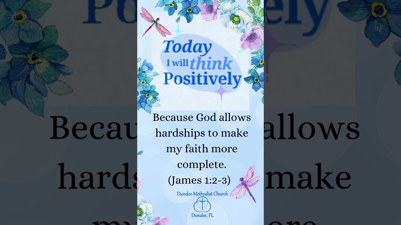 Why We Should Think Positively