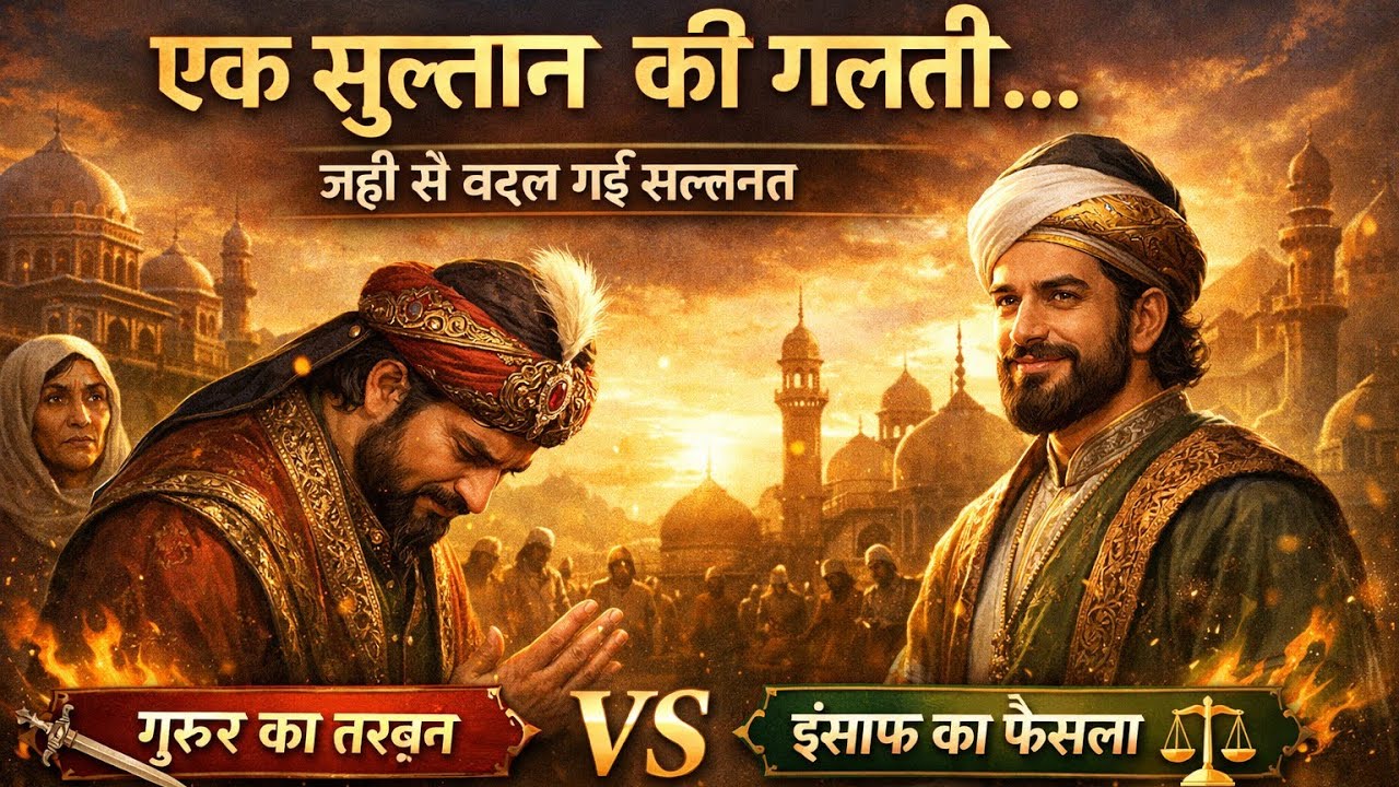Ek Sultan ki galti jisne Badal Di Puri saltnat | Hindi and Urdu moral emotional Islamic story | 