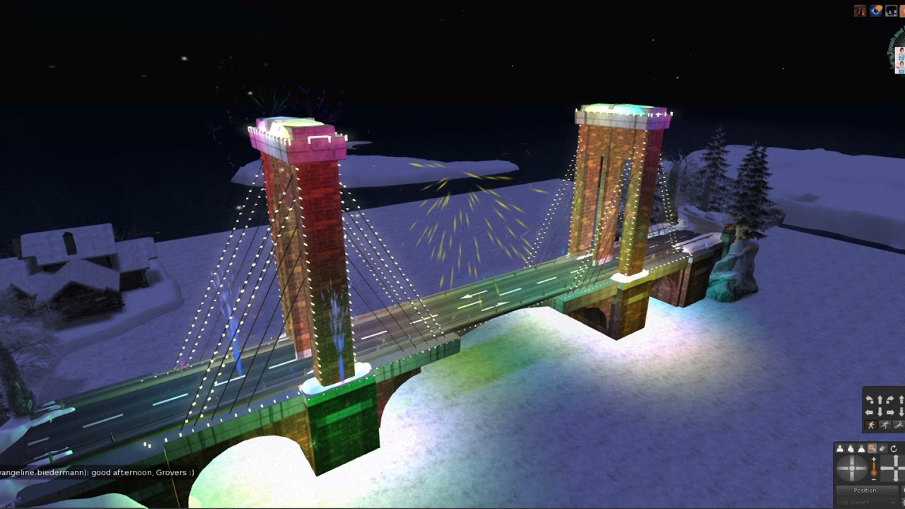 Holiday Event Fireworks - Second Life