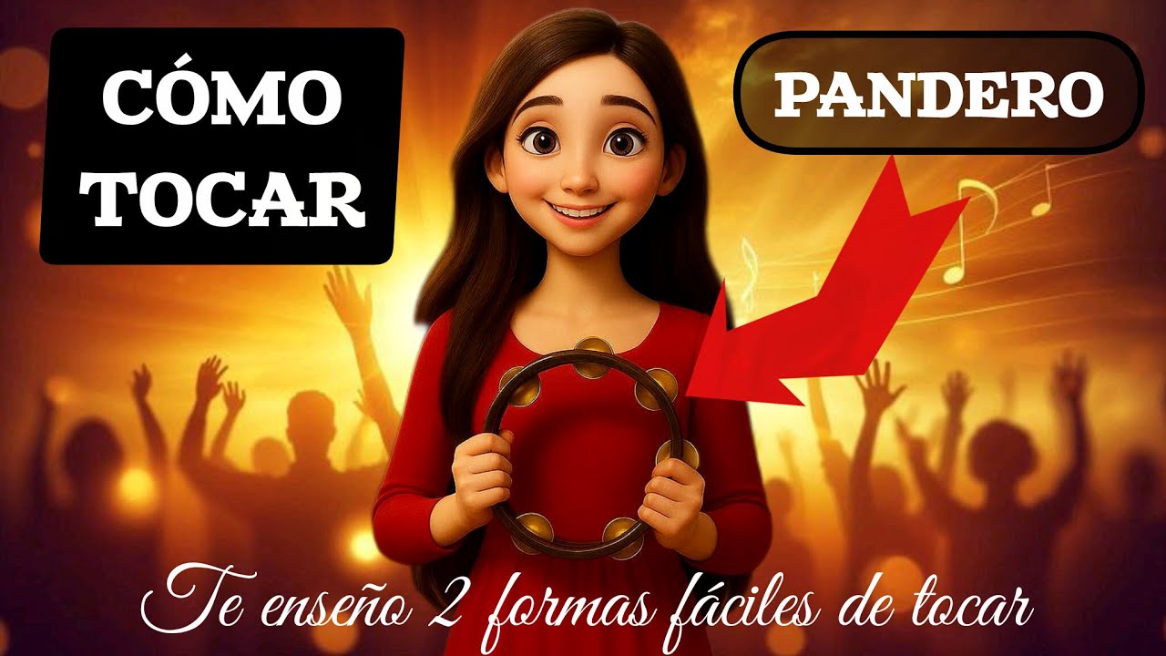 Cómo tocar pandero? 2 formas sencillas de aprender