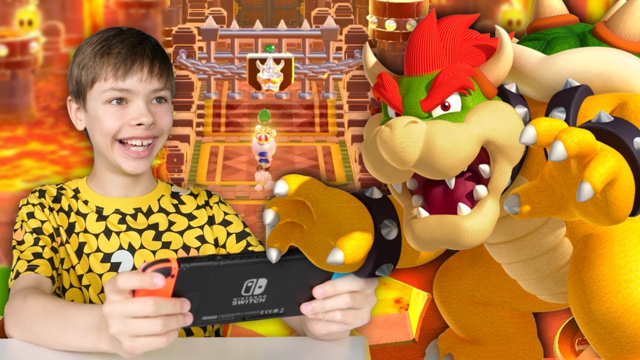 Zamek Bowsera! 🏰🔥 #7 - Super Mario 3D World!