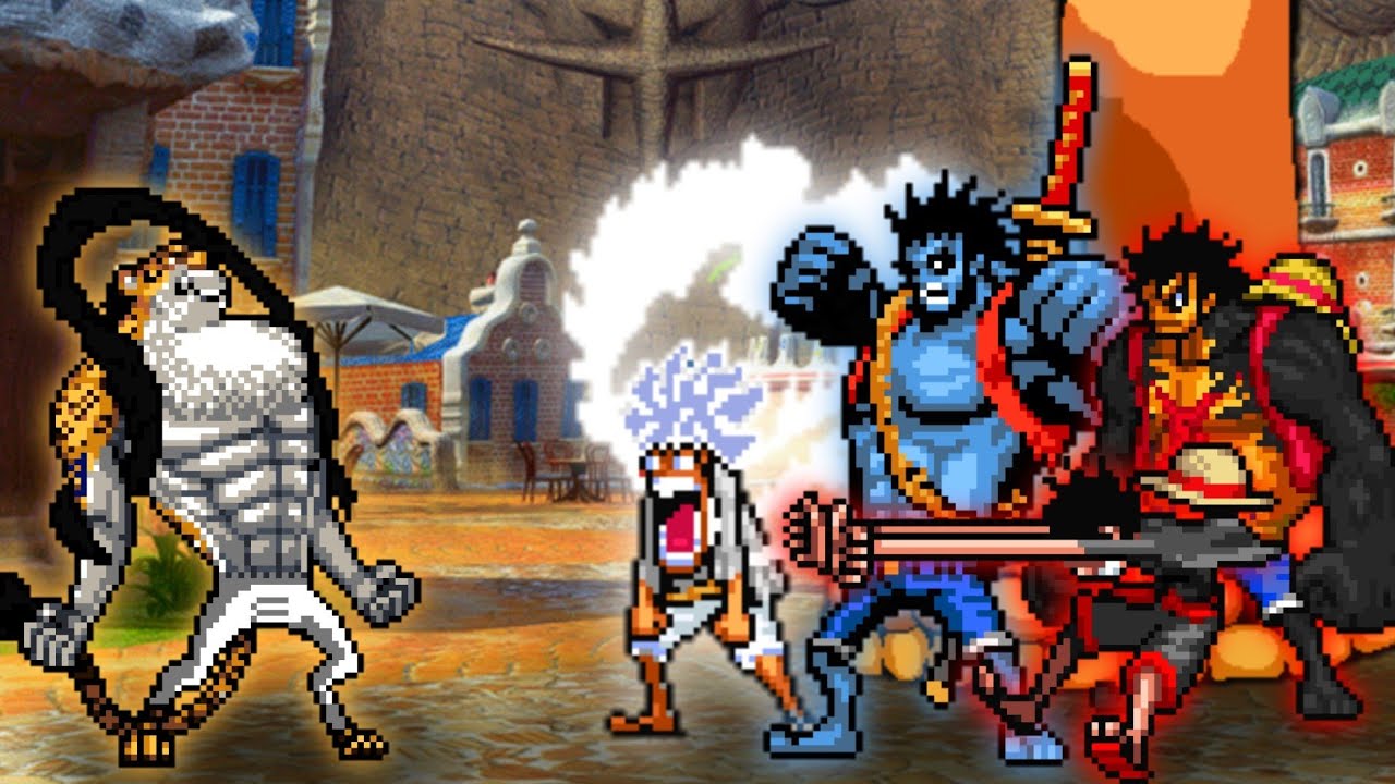 ROB LUCCI DE EGGHEAD CONTRA TODAS AS TRANSFORMA&Ccedil;&Otilde;ES DO LUFFY!!