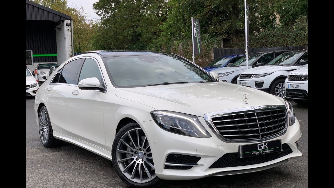 2016 Mercedes S300h LWB AMG Line Executive Hybrid Diesel with Pan Roof for sale at George Kingsley