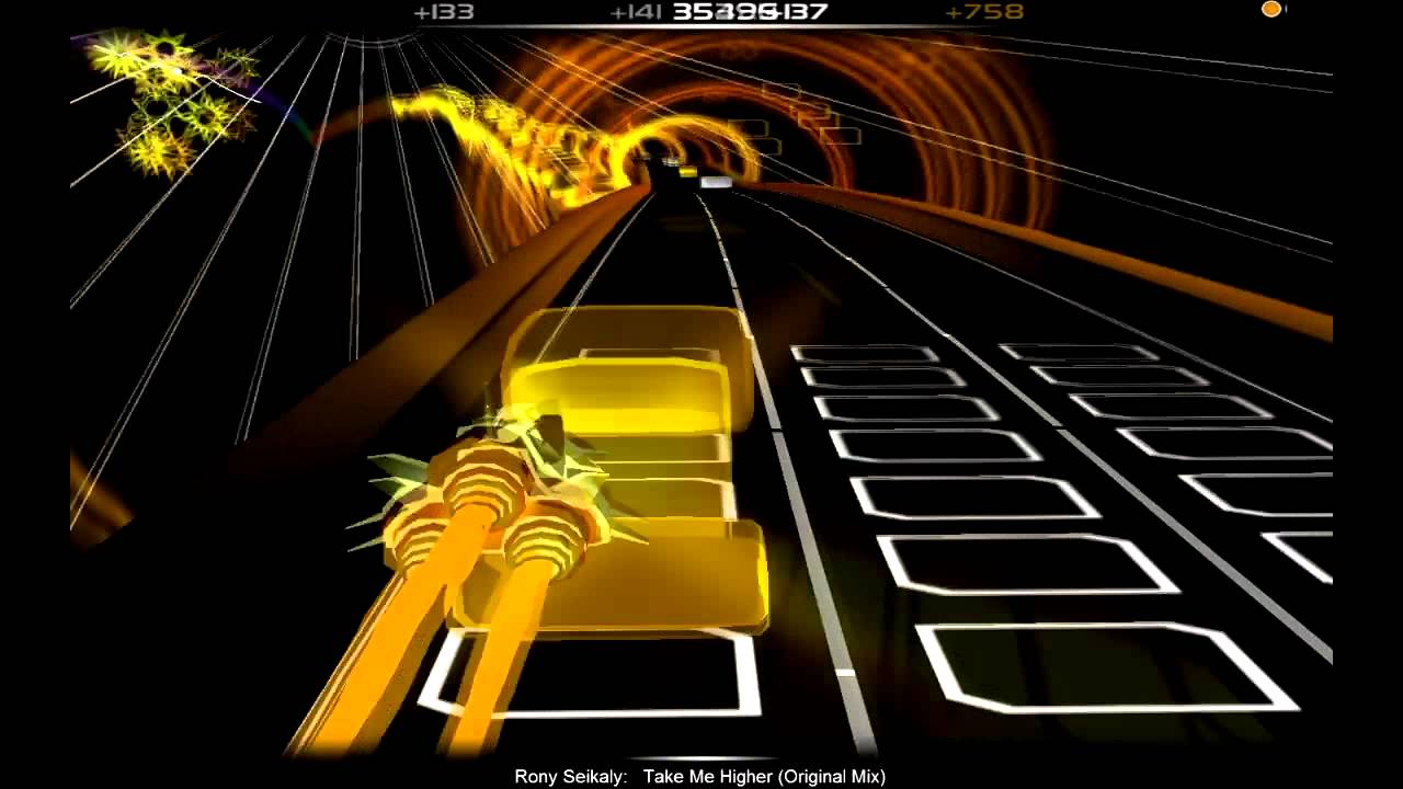 Audiosurf : Rony Seikaly - Take Me Higher (Original Mix)