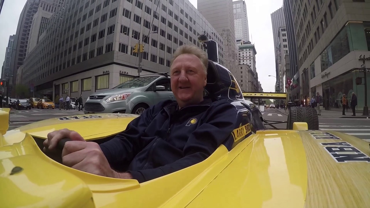 Larry Bird delivers Indy's 2021 All-Star bid in IndyCar