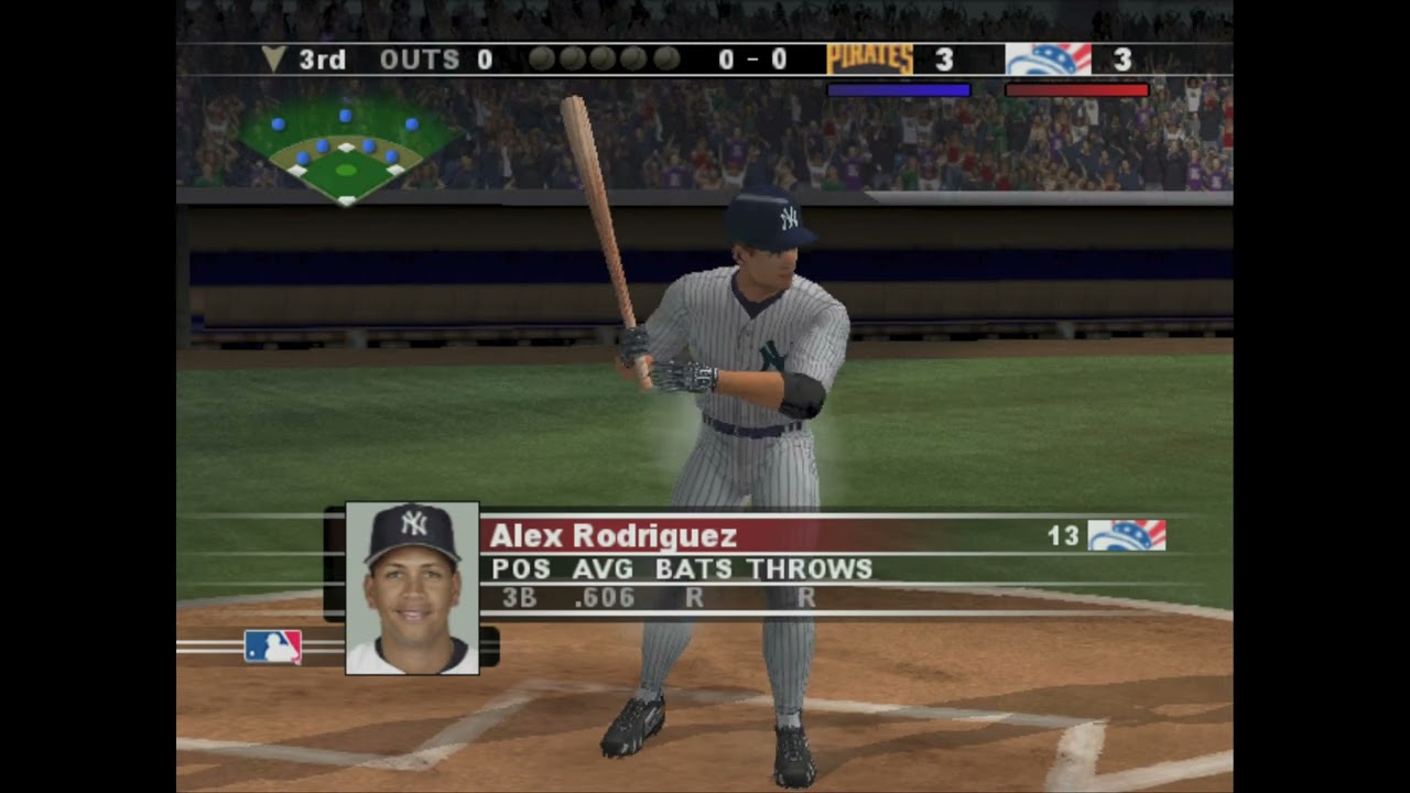 MLB Slugfest 2006 - Season 1 - World Series - Game 2 - Pirates vs. Yankees