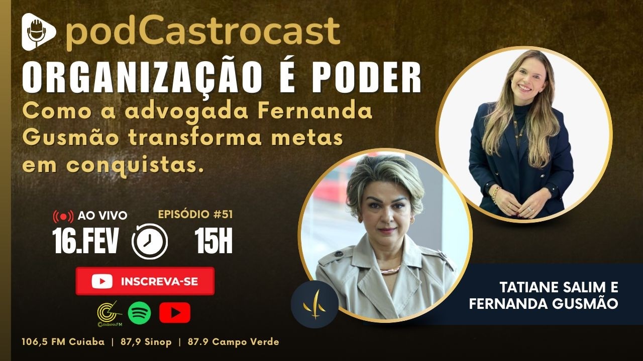 Organização é Poder com a Advogada Fernanda Gusmão