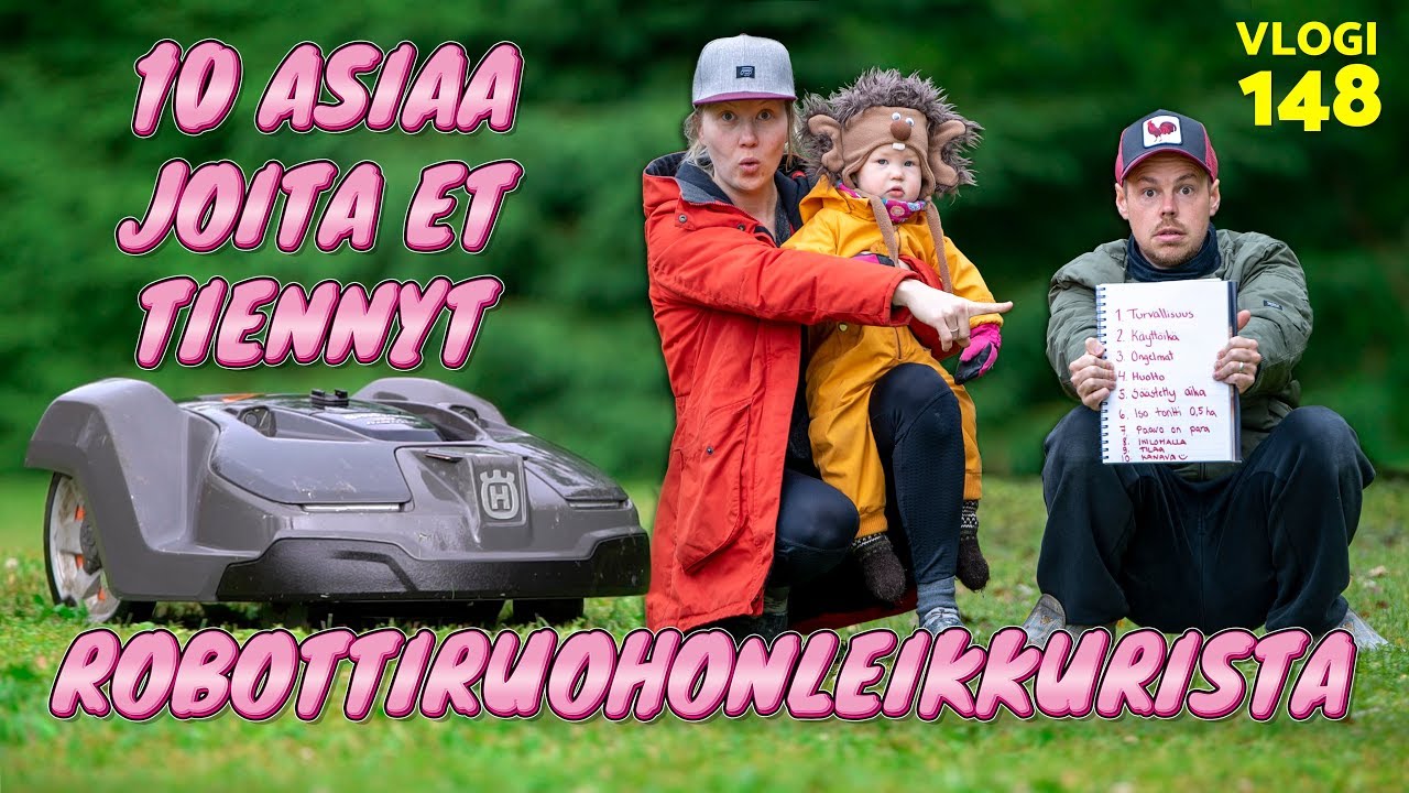 ROBOTTIRUOHONLEIKKURI KOKEMUKSIA | SÄÄSTIMME AIKAA 120 TUNTIA KESÄSSÄ