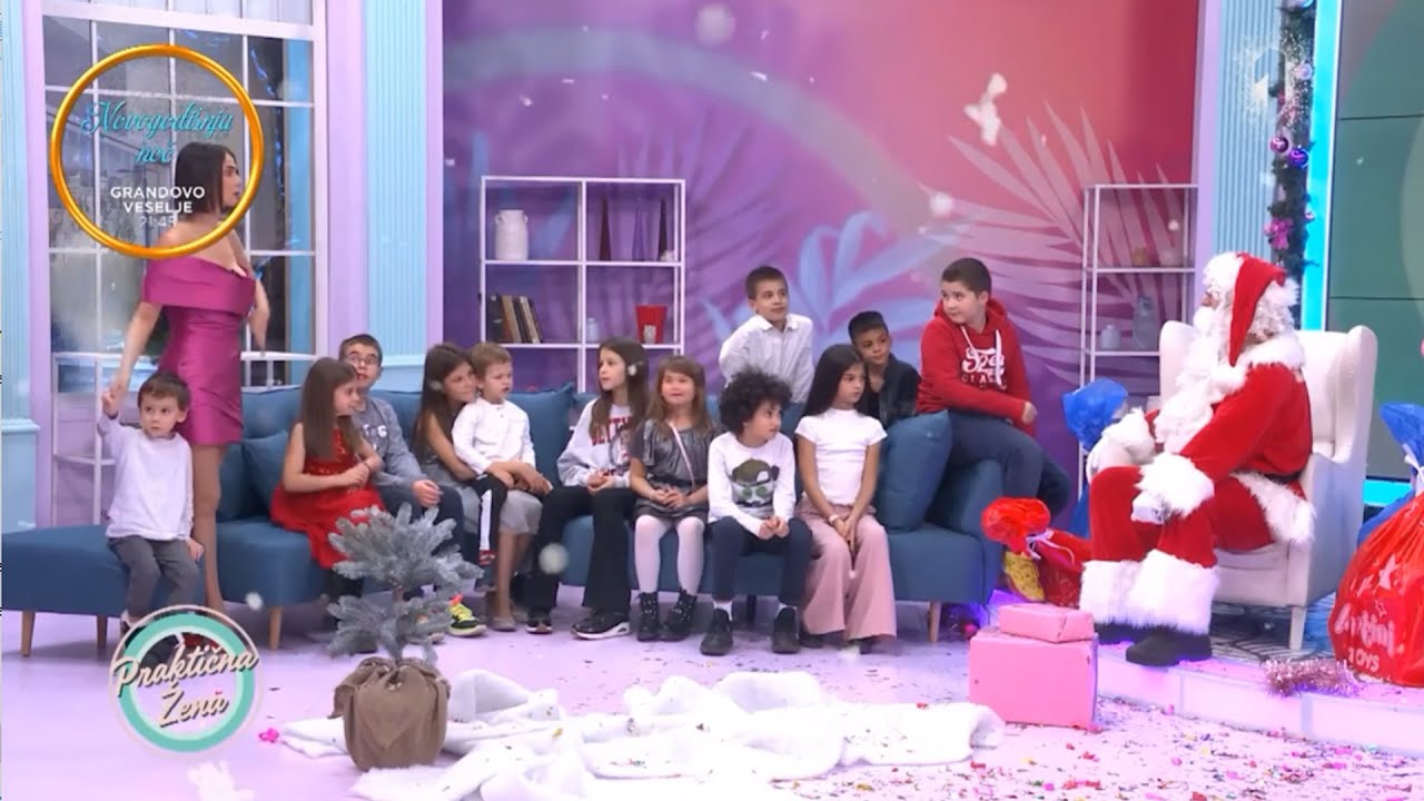 Šašavi Deda MRAZ u Novogodisnjoj emisiji 